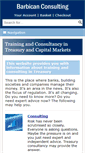 Mobile Screenshot of barbicanconsulting.co.uk